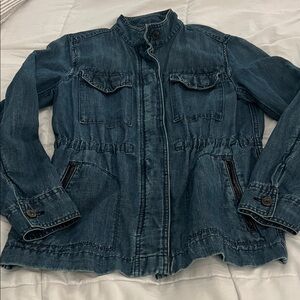 GAP Blue Jean Jacket with Button Details